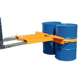   Hordófogó targonca adapter 1-2 db 200 literes acél hordóhoz