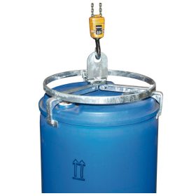 FT daruzható hordófogó – daruzható hordófogó adapter 200–220 l, 300 kg