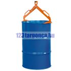 Daruzható hordófogó adapter 200 literes fektetett vagy álló pozíciójú hordókhoz