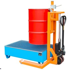 FHR600 hordófogó és szállító béka – hordófogó béka 300 kg, 600 mm emelés