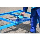 Hosszúáru szállító oldalkocsi 1350 - 2550 kg teherbírással