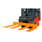 Targonca villára húzható hosszúáru szállító 1500 - 4500 kg teherbírással 4 villás adapter