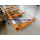 Targonca villára húzható hosszúáru szállító 1500 - 4500 kg teherbírással 4 villás adapter
