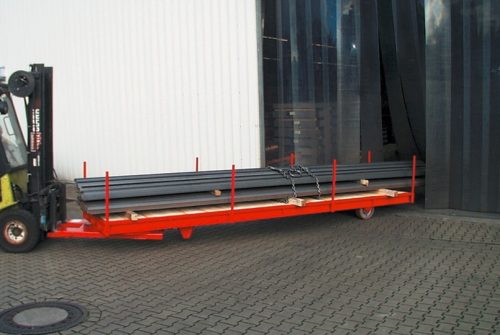 STS hosszúáru szállító széles platóval – hosszúáru szállító adapter 5000 kg