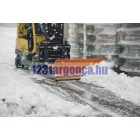Targoncavillára erősíthető hótoló adapter 1500-1800 mm széles lapáttal