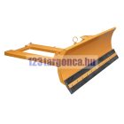 Targoncavillára erősíthető hótoló adapter 1500-2400 mm széles lapáttal