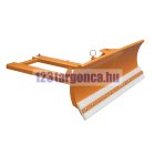 Targoncavillára erősíthető hótoló adapter 1500-2400 mm széles lapáttal