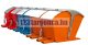 Targonca villára húzható ivelt hulladékgyűjtő konténer fedéllel, 1 és 1,5 tonna teherbírással