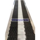 Mobil, hordozható teherautó rámpa, 400 cm hosszú, 7000 kg/pár teherbírással, peremmel