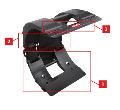 Papírhenger fogó adapter 360° – papírhenger fogó adapter 360°