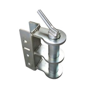   Horganyzott Acél Ipari PIN csap vontatófej 40mm csap átmérő 52mm vastag zártszelvényre Zallys