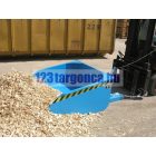 Targoncavillára húzható rakodókanál 0.75-1.5 tonna teherbírással
