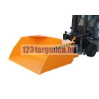 Targoncavillára húzható rakodókanál 1-3 tonna teherbírással