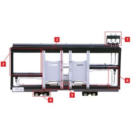   Targonca villapozícionáló oldalmozgató nélkül, professzionális megoldás