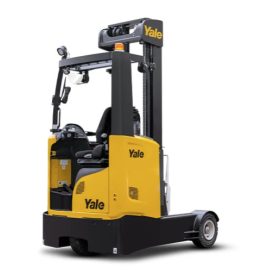 Yale MRO16 sárga-fekete tolóoszlopos gép – Yale tolóoszlopos targonca kültérre